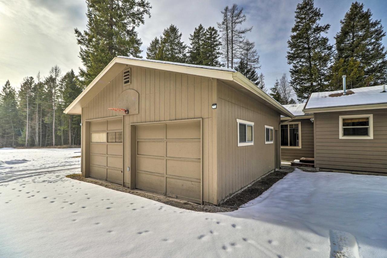 Columbia Falls Private Retreat Pool Table And Deck! Exterior photo