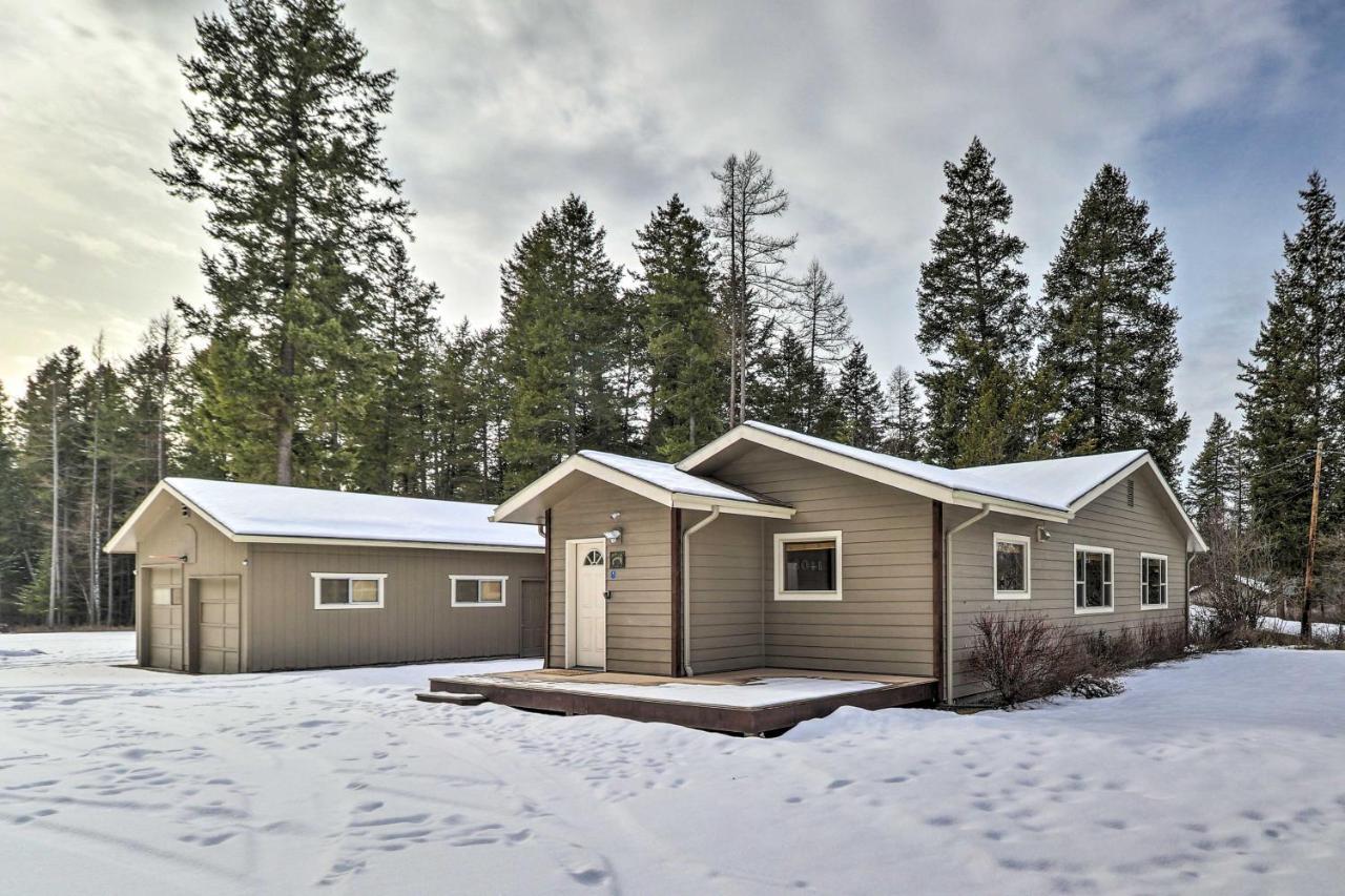 Columbia Falls Private Retreat Pool Table And Deck! Exterior photo