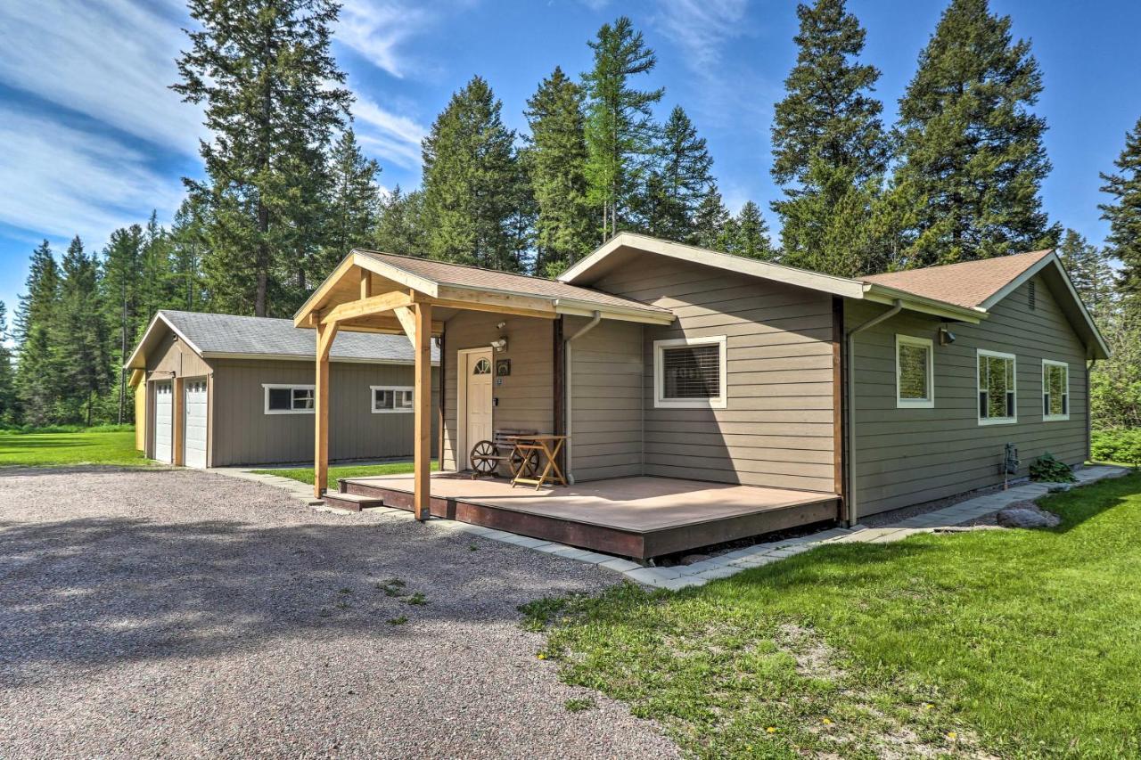 Columbia Falls Private Retreat Pool Table And Deck! Exterior photo
