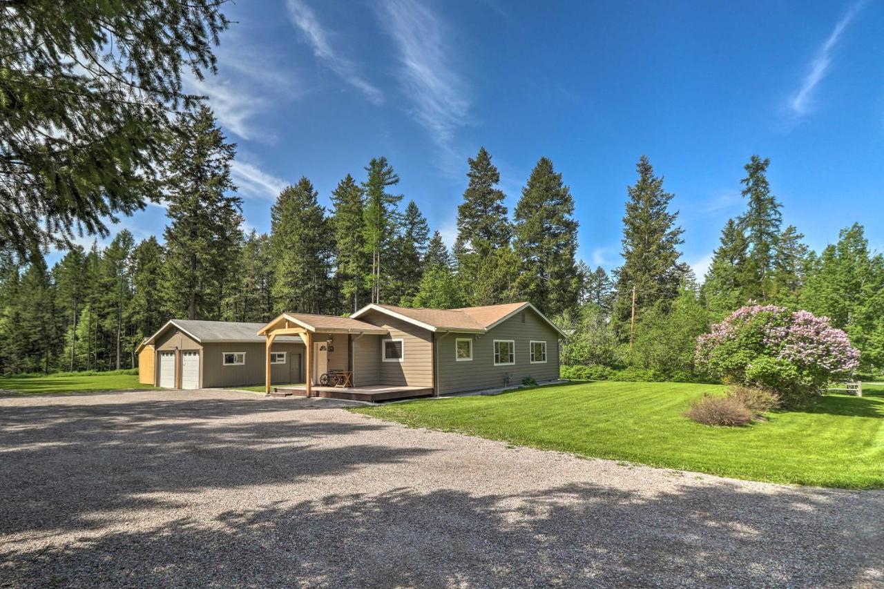 Columbia Falls Private Retreat Pool Table And Deck! Exterior photo